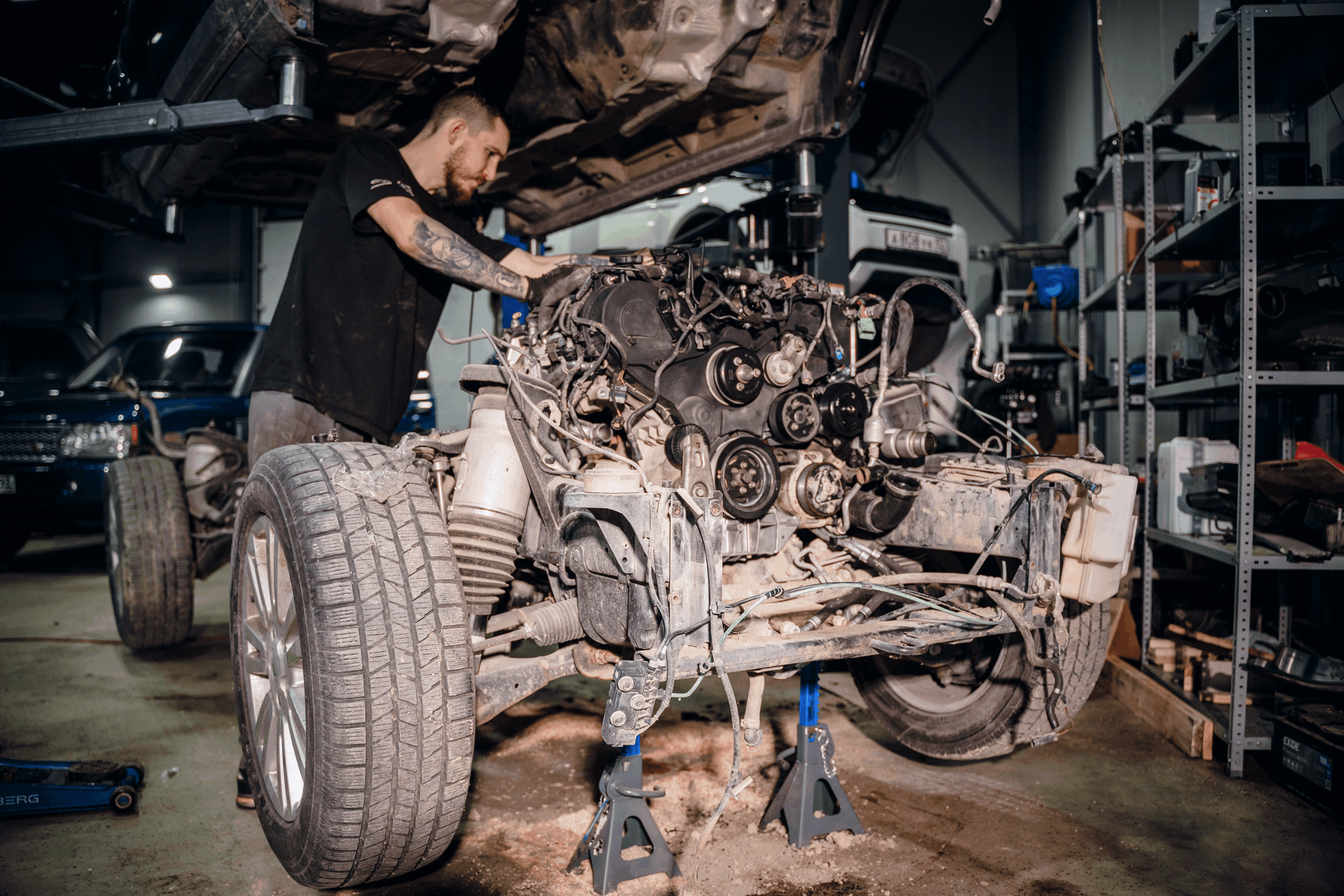 Капитальный ремонт 3.0 TDV6 Discovery 4 с заменой коленвала от Ford F150 в профильном сервисе Land Rover и Jaguar «АЙРОВЕРС» в Севастополе